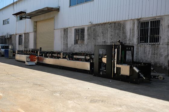 Fully Automatic Three Side Sealed &Zipper Bag / Pouch Making Machine 0.6MPa
