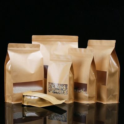 Eight Side Sealing Snacks Pouch Packing Machine With Touch Screen Operation