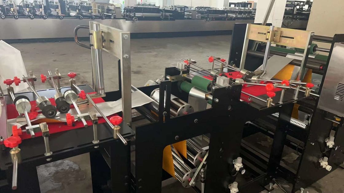 Composited Plastic Film BOPP Center Seal Pouch Making Machine 15kW