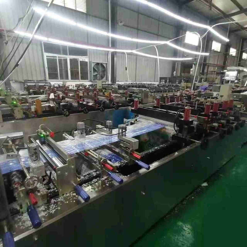 3 Phase 380V/50HZ Three Side Sealing Bag Making Machine With Slide Zipper Device