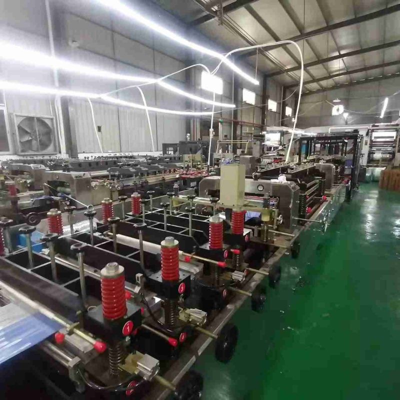 40KW Zipper Three Side Sealing Bag Making Machine 200 Bags Per Min