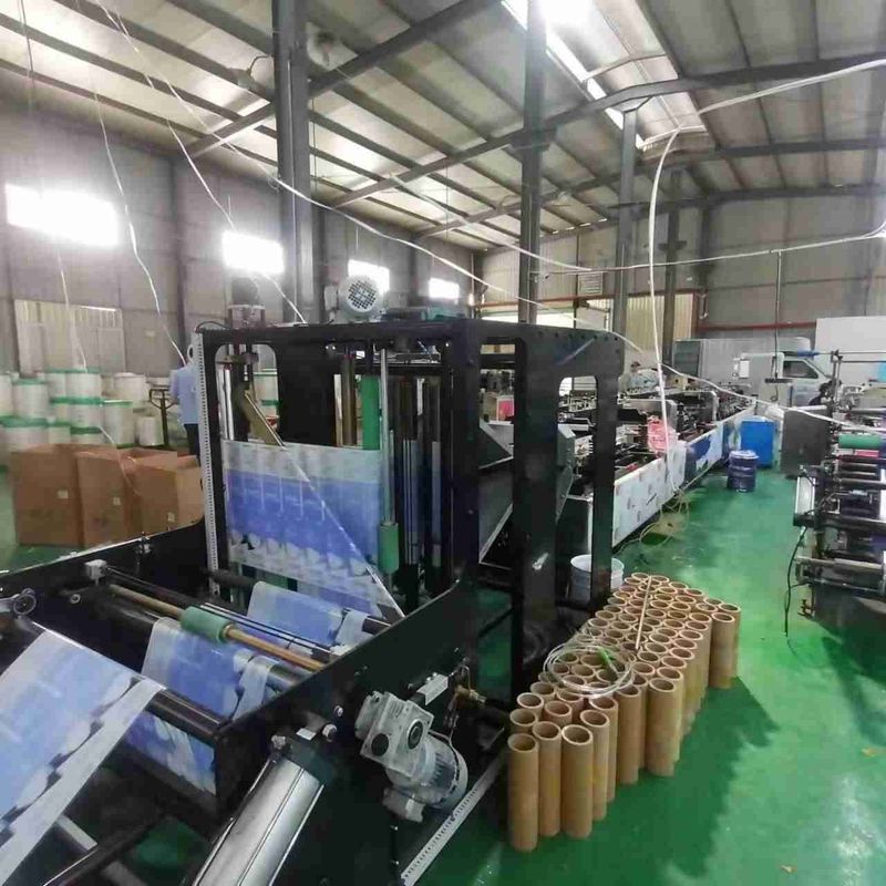 Heat Sealing Composit Films 3 Side Seal Packaging Machine 250 Segments / Min