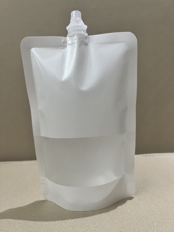 40KW Seven Servos Standing Pouch Making Machine For Medicine Liquid Spout