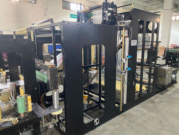 PLC Control Multifunctional Bag / Pouch Making Machine 0.6Mpa