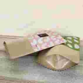 200g Digital Printing Sample Stand Up With Zipper Pouch For Flexible Packaging