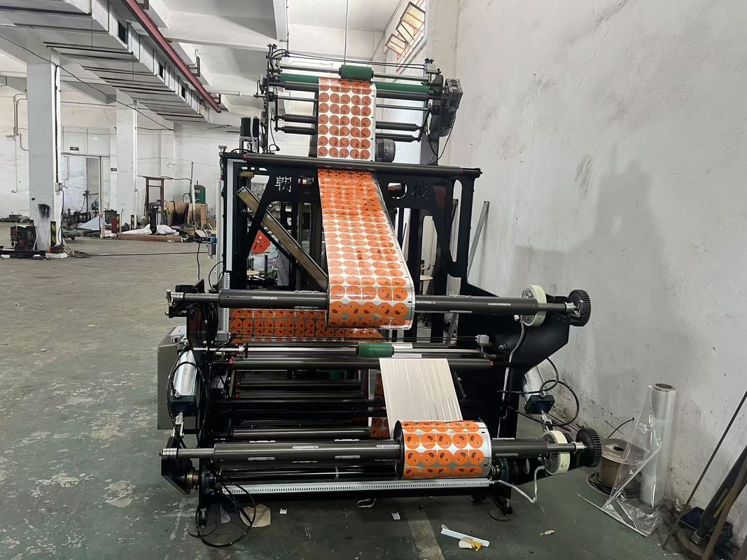 Multi Function Digital Printing Pouch Machine Double Unwinder With Eye Sensor